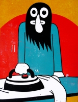 woodcut, 31,5 x 40,3 cm