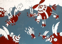 Woodcut_84 x 60 cm